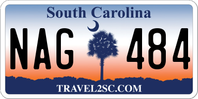 SC license plate NAG484