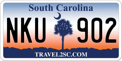 SC license plate NKU902