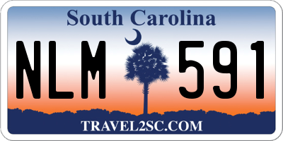 SC license plate NLM591