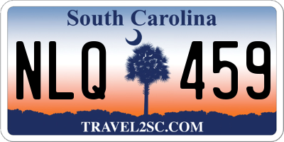 SC license plate NLQ459