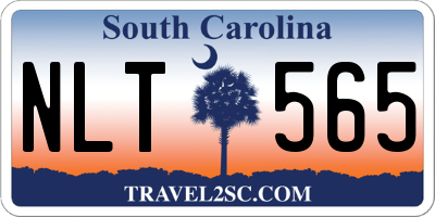 SC license plate NLT565