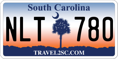 SC license plate NLT780