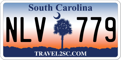 SC license plate NLV779