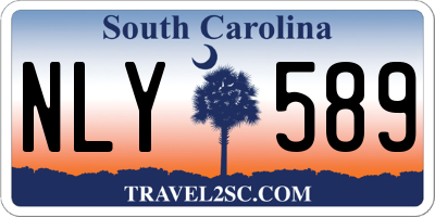 SC license plate NLY589