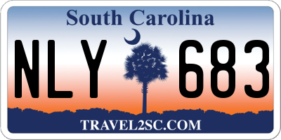 SC license plate NLY683