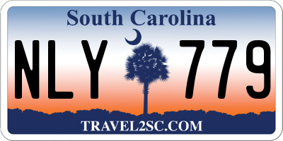 SC license plate NLY779