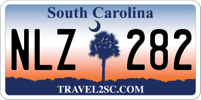 SC license plate NLZ282