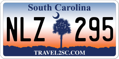 SC license plate NLZ295