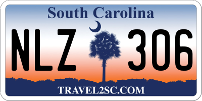 SC license plate NLZ306
