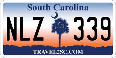 SC license plate NLZ339