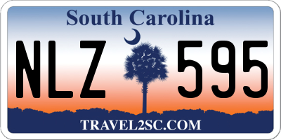 SC license plate NLZ595