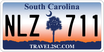SC license plate NLZ711