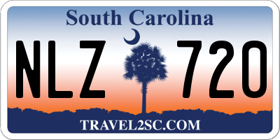 SC license plate NLZ720