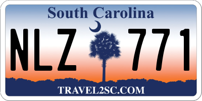 SC license plate NLZ771