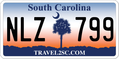SC license plate NLZ799