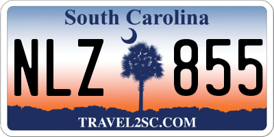 SC license plate NLZ855