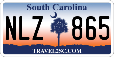 SC license plate NLZ865