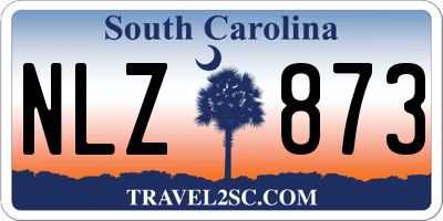 SC license plate NLZ873