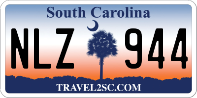 SC license plate NLZ944