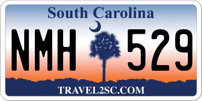 SC license plate NMH529