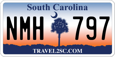 SC license plate NMH797