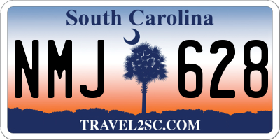 SC license plate NMJ628
