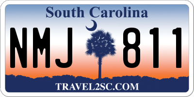 SC license plate NMJ811