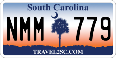 SC license plate NMM779