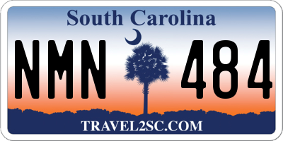 SC license plate NMN484