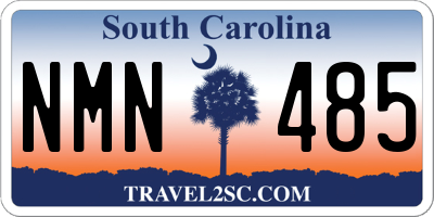 SC license plate NMN485