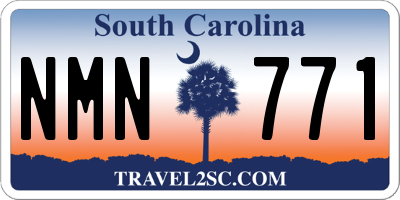 SC license plate NMN771