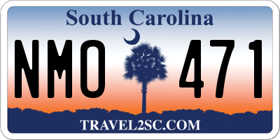 SC license plate NMO471