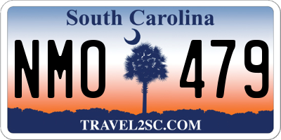 SC license plate NMO479