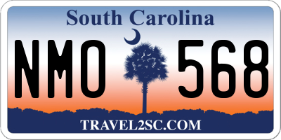 SC license plate NMO568