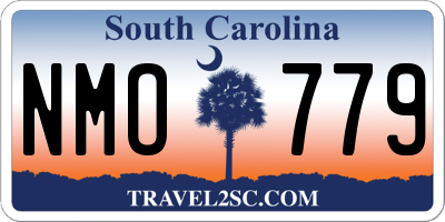 SC license plate NMO779