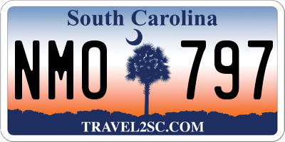 SC license plate NMO797