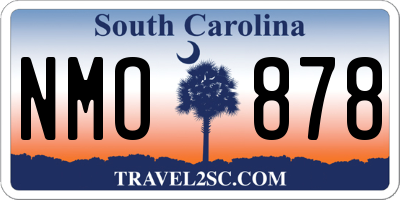SC license plate NMO878