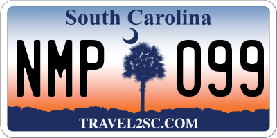 SC license plate NMP099