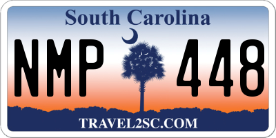 SC license plate NMP448