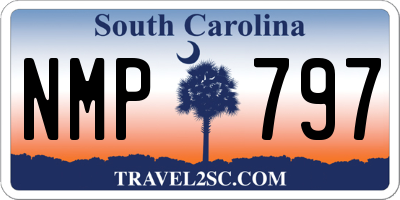 SC license plate NMP797