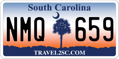 SC license plate NMQ659