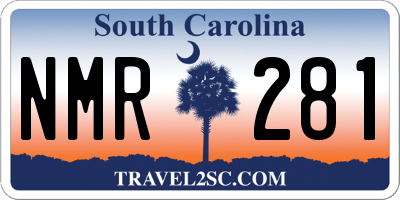 SC license plate NMR281