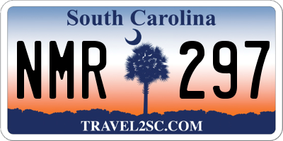 SC license plate NMR297