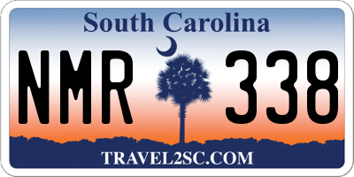 SC license plate NMR338