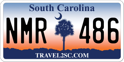 SC license plate NMR486