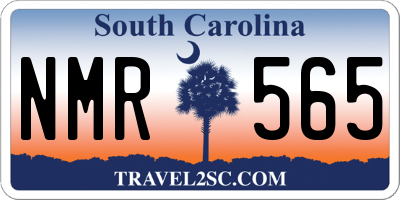 SC license plate NMR565