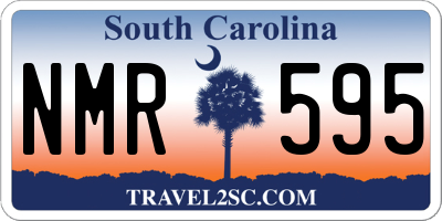 SC license plate NMR595