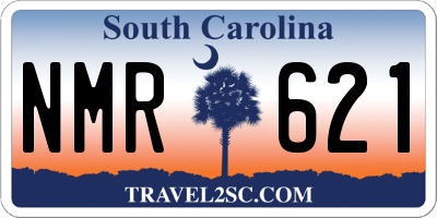 SC license plate NMR621