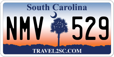 SC license plate NMV529