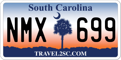 SC license plate NMX699